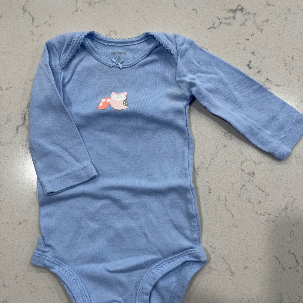 Carter’s Long sleeves Onesies 0-3M - Picture 9 of 16